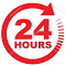 suporte 24 horas
